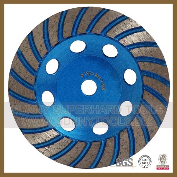 2015 Hot Sale Diamond Cup Wheel for Stone Concrete (S-DCW-1011)