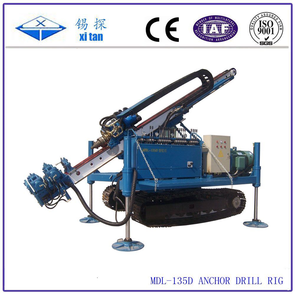 Mdl-135D Anchor Drilling Rig Drilling Machine for Engineering Construction Foundation in China