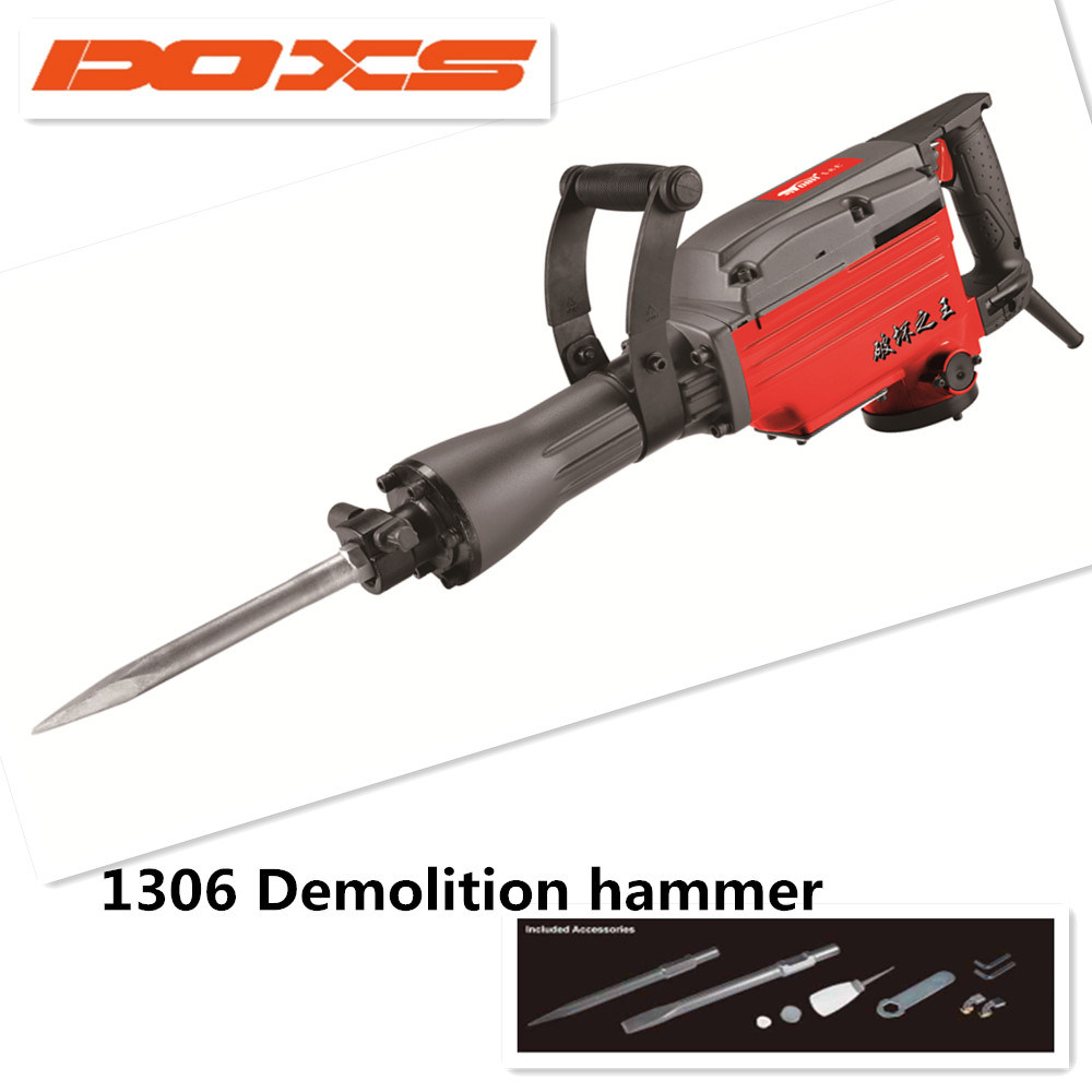 pH65 65mm Aluminum Body Powerful Heavy Demolition Hammer Tools
