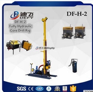 Df-H-2 Hydraulic Coring Diamond Drill Rig Top Drive