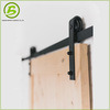 Frosted Barn Style Slide Glass Door Interior Hardware