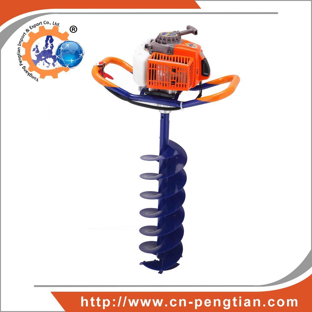 Ground Drill PT-203-48f 68cc Gasoline Earth Auger Power Tool