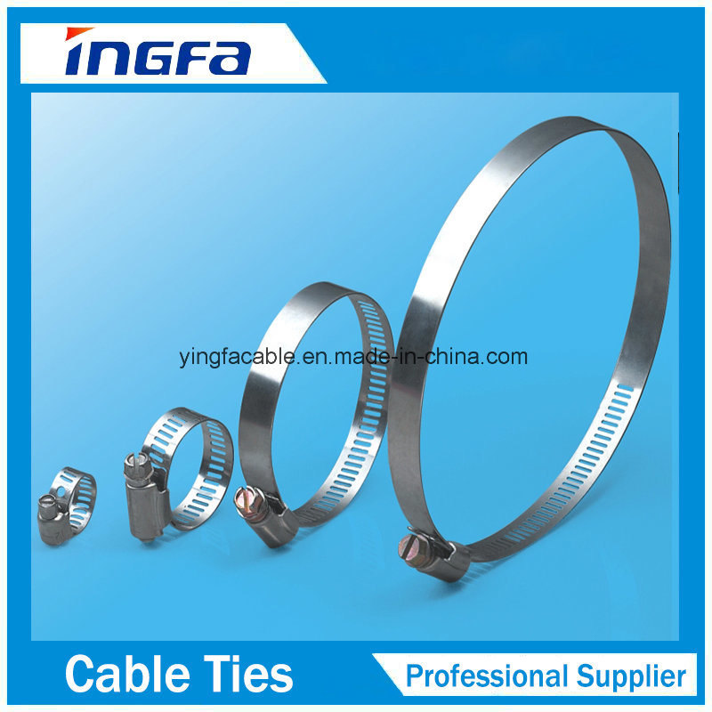 American Style Stainless Steel Hose Clamp for Fastening Connection