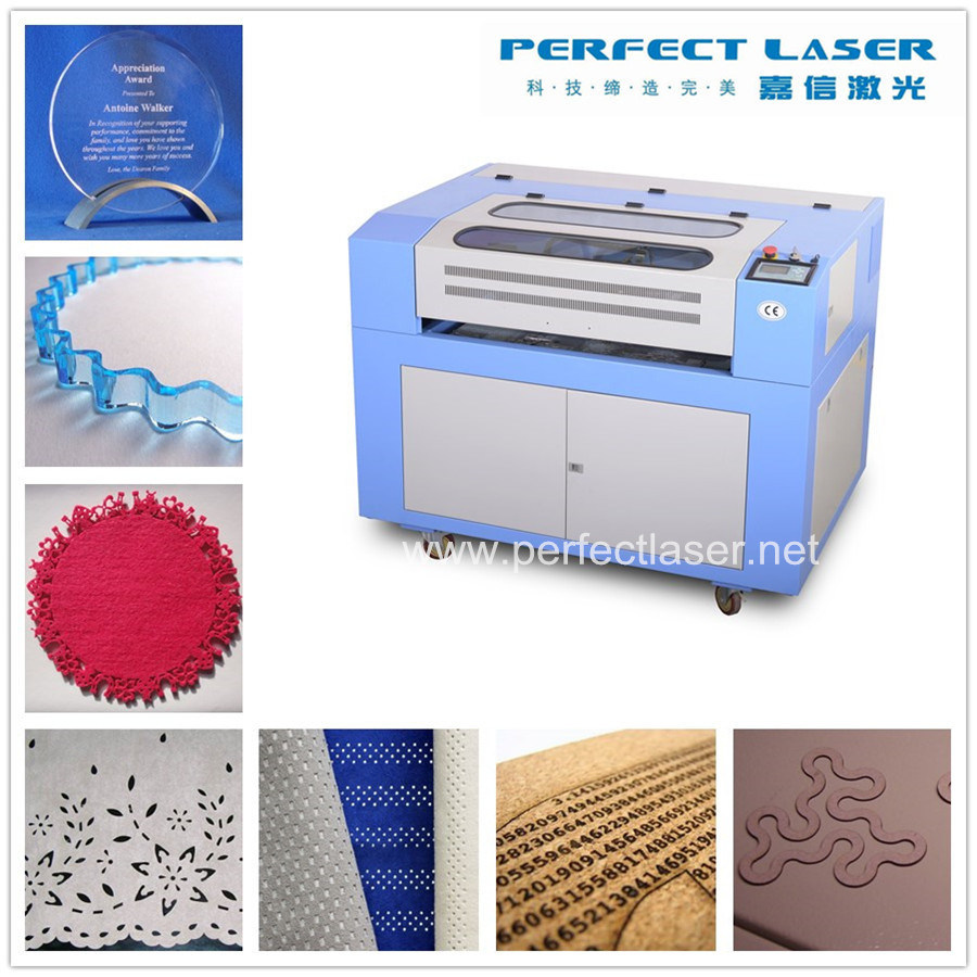 CO2 Laser Engraver Cutter Machine for Acrylic/Plastic/Wood Pedk-9060