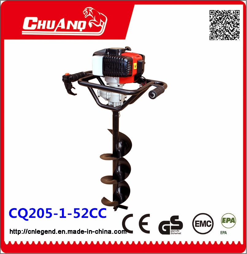 Manual Planting Digging Machine Gas Power Post Hole Digger Earth Auger