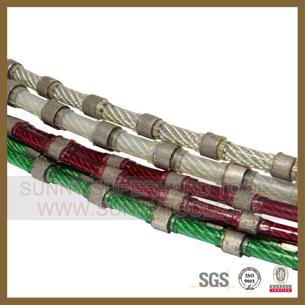 Rubber &Spring Diamond Wire Saw for Concrete and Reinforced Concrete Cutting