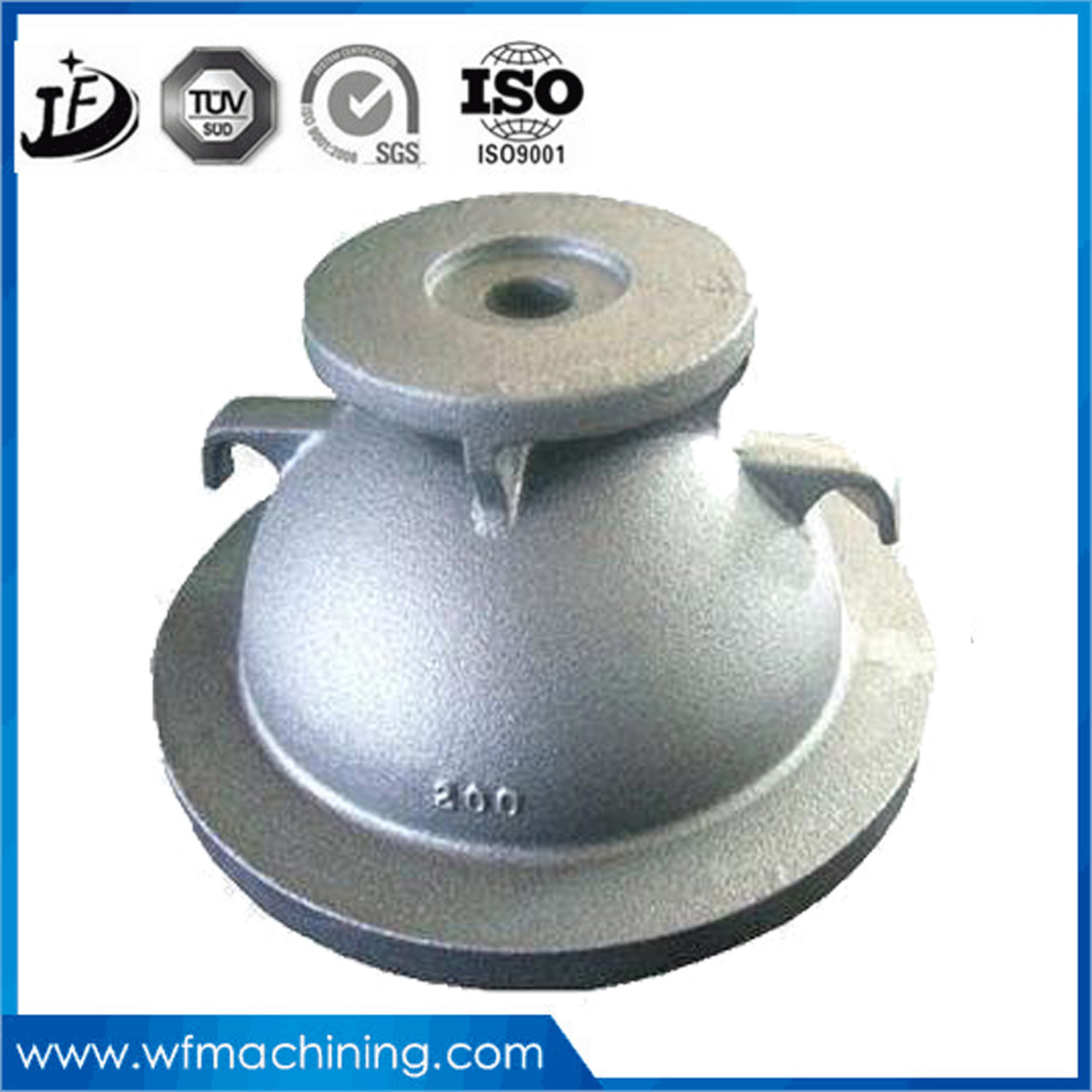 OEM and Customized Cast Iron Sand Casting ASTM/GB Valve Parts for Agriculture/Farming Machinery