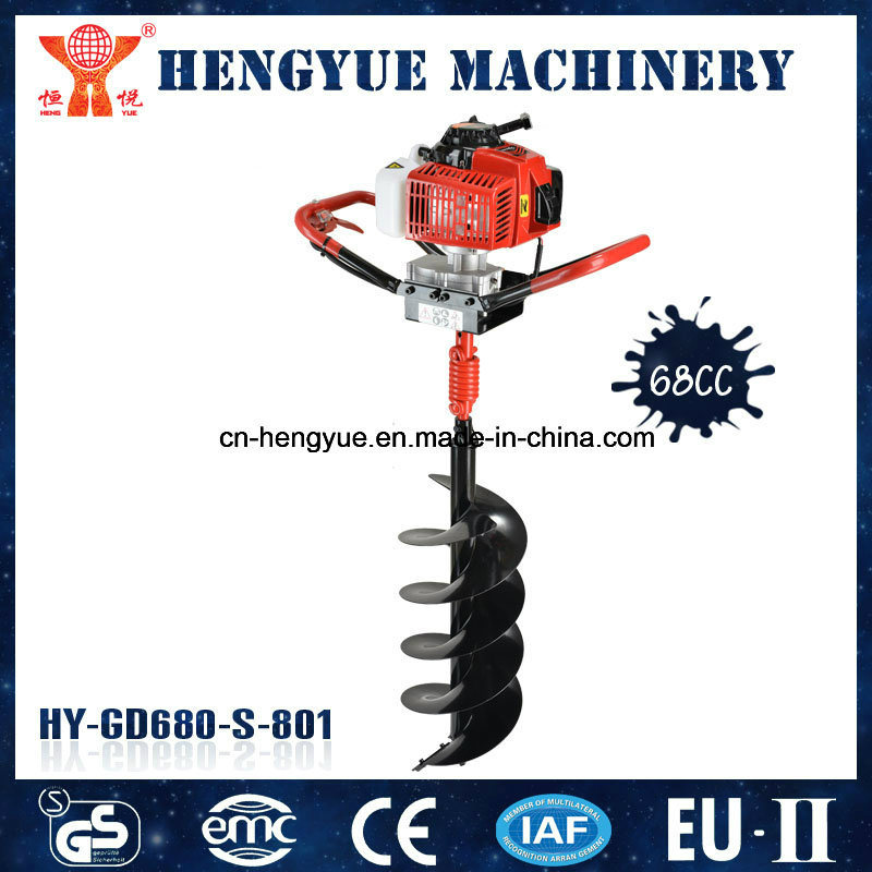 Portable Manual Fence Post Hole Digger Ground Drill
