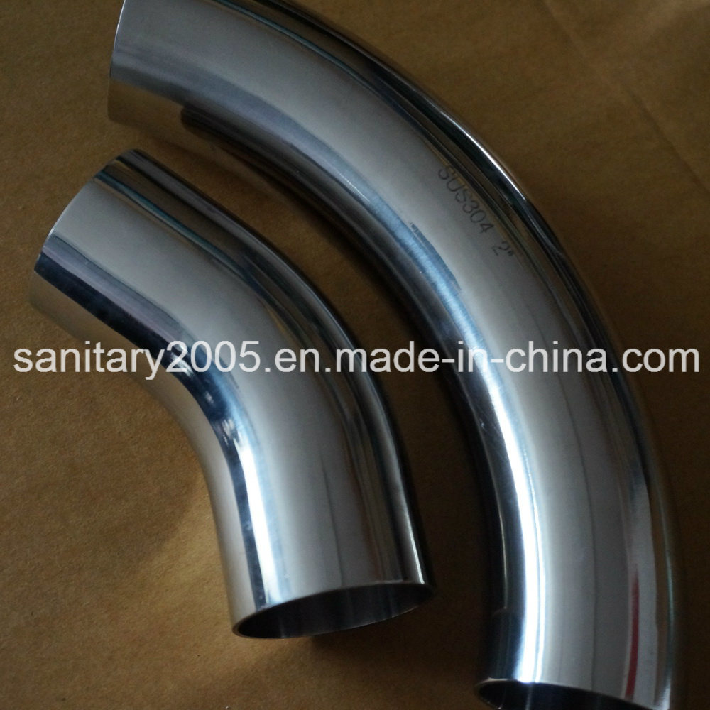 Sanitary Stainless Steel Welded 90 Degree Elbow for Food Industry