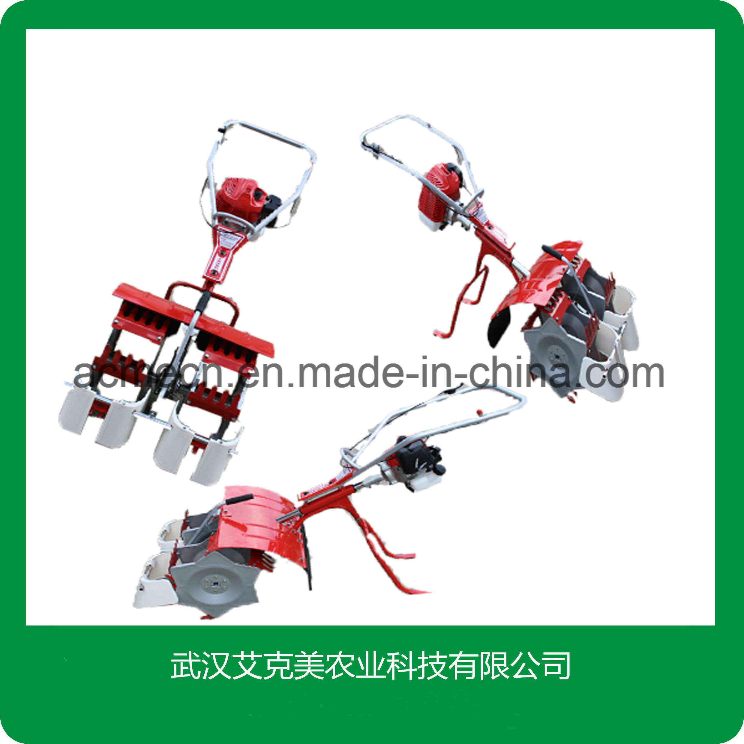 Mini Power Agriculture Machinery Paddy Rice Field Weeder for Sale