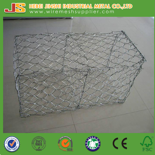 Building Material Double Twist Woven Wire Gabion
