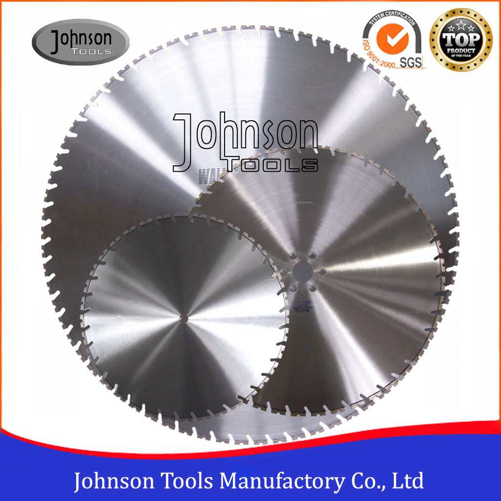 600-1500mm Laser Diamond Wall Cutting Saw Blade for Concrete Wall