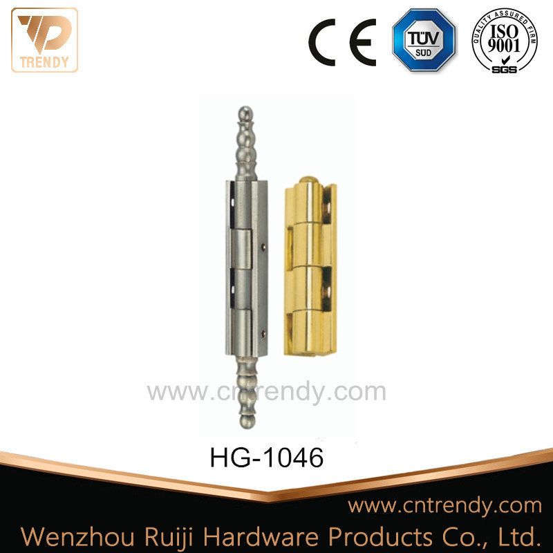 Cabinet Mini Bend Brass Hinge with Crown Head (HG-1046-1)