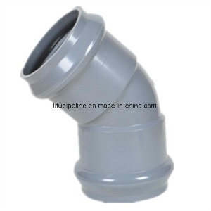 Rubber Ring Joint PVC Pipe Fitting DIN Standard