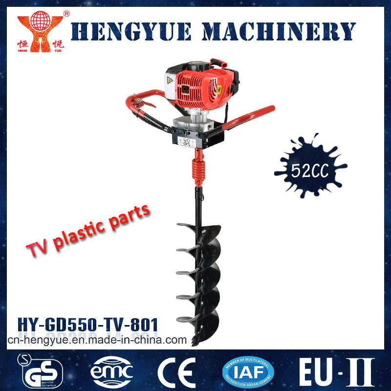 Air Cooled Engine 52cc Earth Auger Drill with High Quality