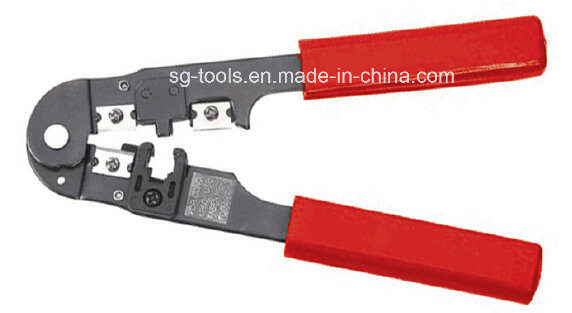 Crimping Pliers with Nonslip ABS Handle, Hand Working Tool