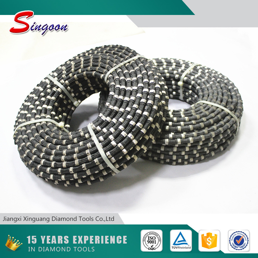 High Quality China Made Marble Cutting Diamond Wire Rope on Sale