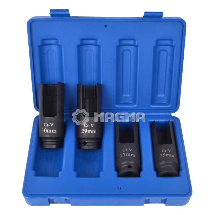 4 PCS Special Diesel Injector Nozzle Socket Set (MG50499)