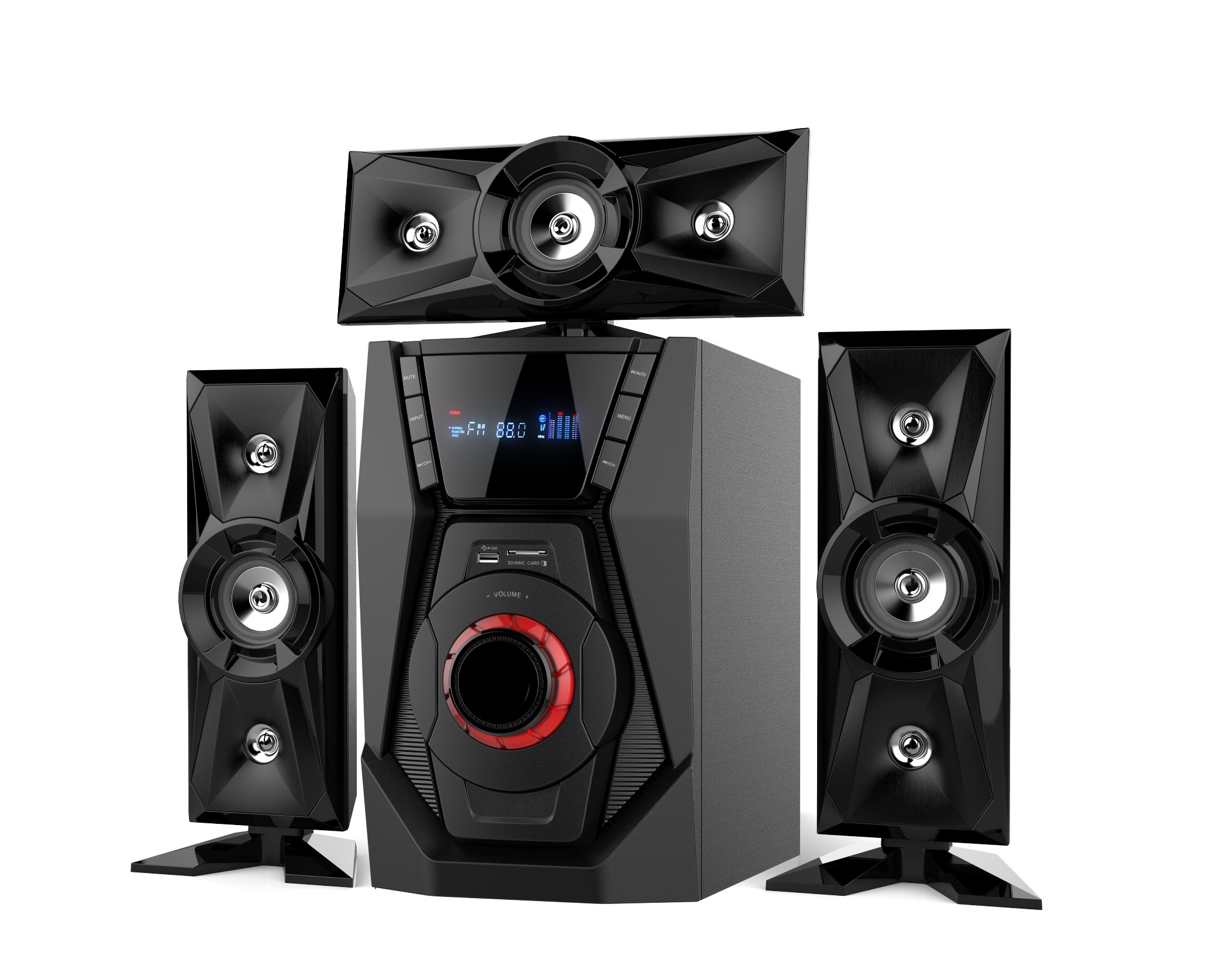 Bluetooth Home Theater 3.1 New Woofer Active Speaker