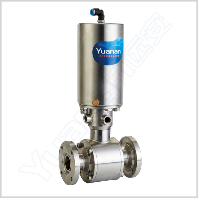 Yuanan Sanitary Pneumatic Forged Stainless Steel Ball Valve (YAQ)
