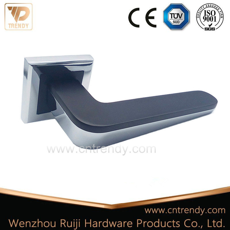 Well Selling Zinc Alloy Door Handle on Square Rose (Z6361-Zr13)