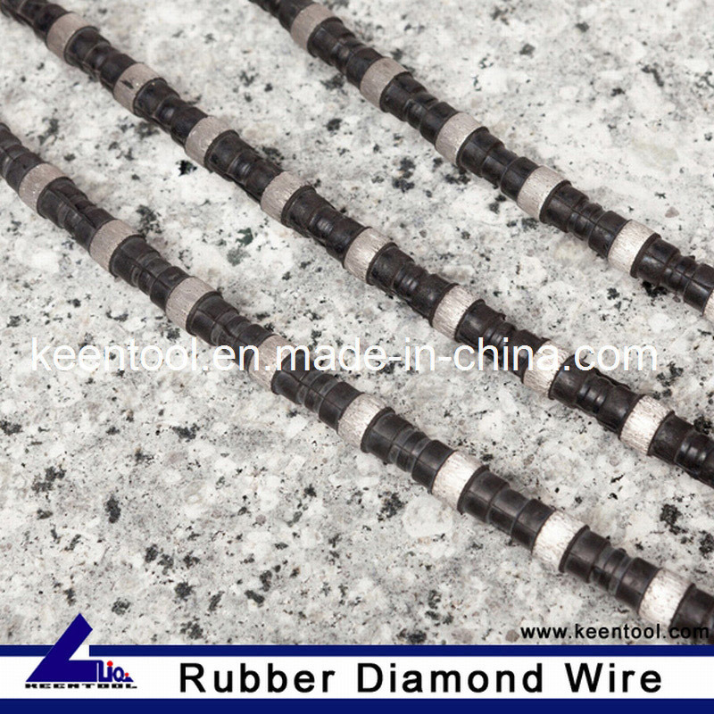 Rubber Diamond Wire for Hard Stone Cutting