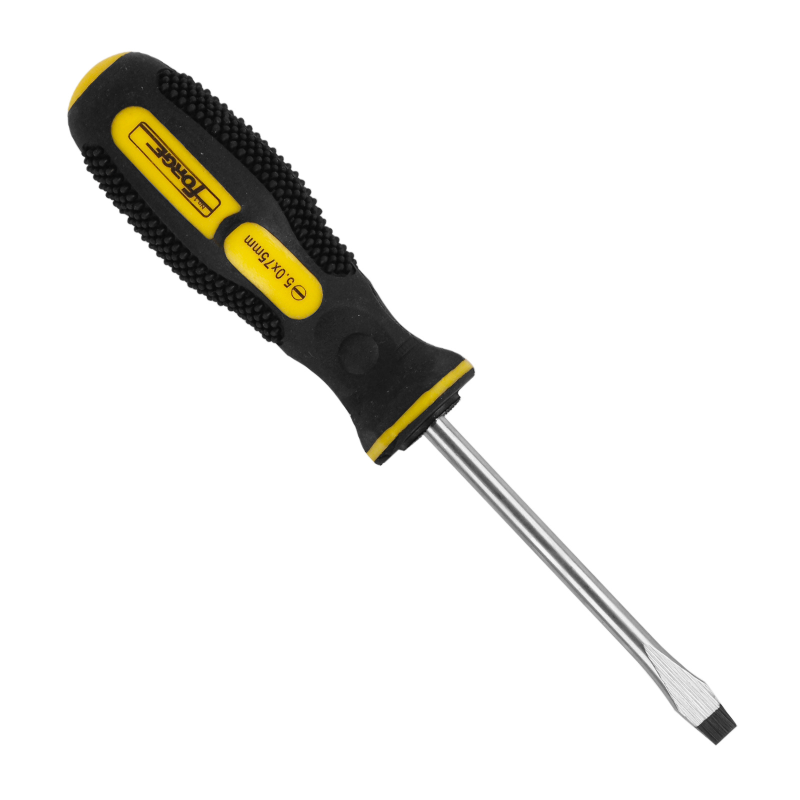 Hand Tools Cr-V Steel 5*75mm Straight/Flat/Slotted Head Screwdriver