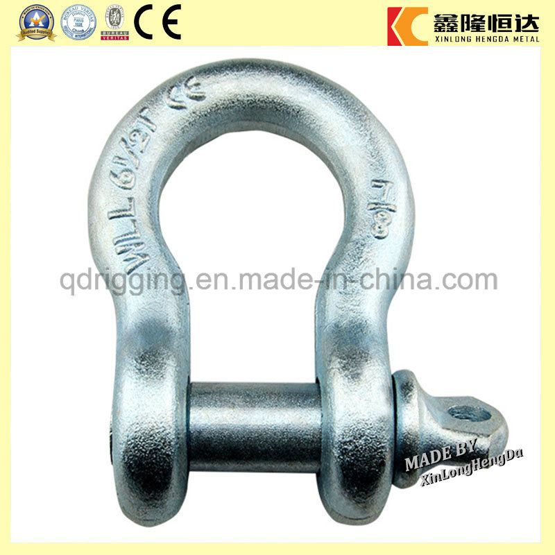Rigging Hardware Stainless Steel Shackle, D Shackle and Nut Shackle