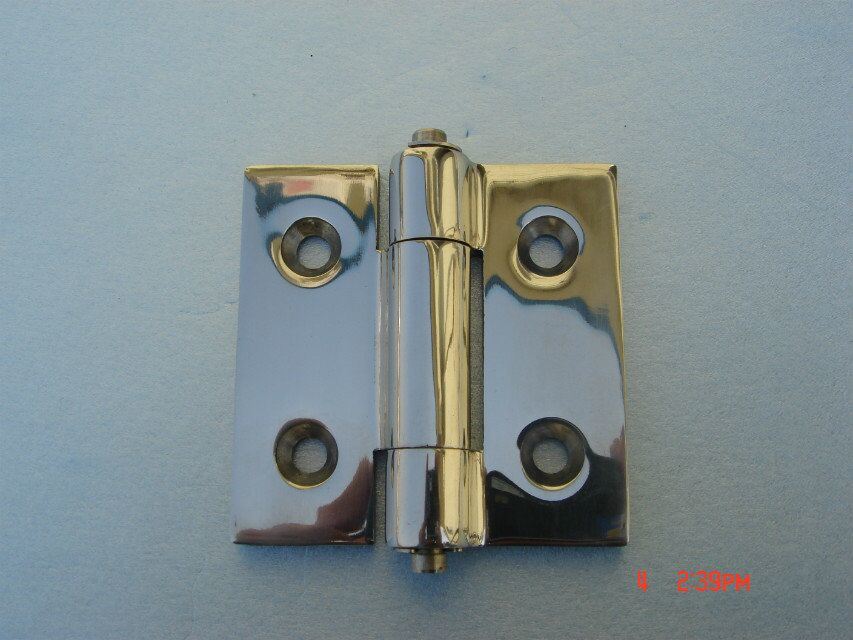 Stainless Steel 316 Solid Cast Boat Butt Hinge 1-1/2