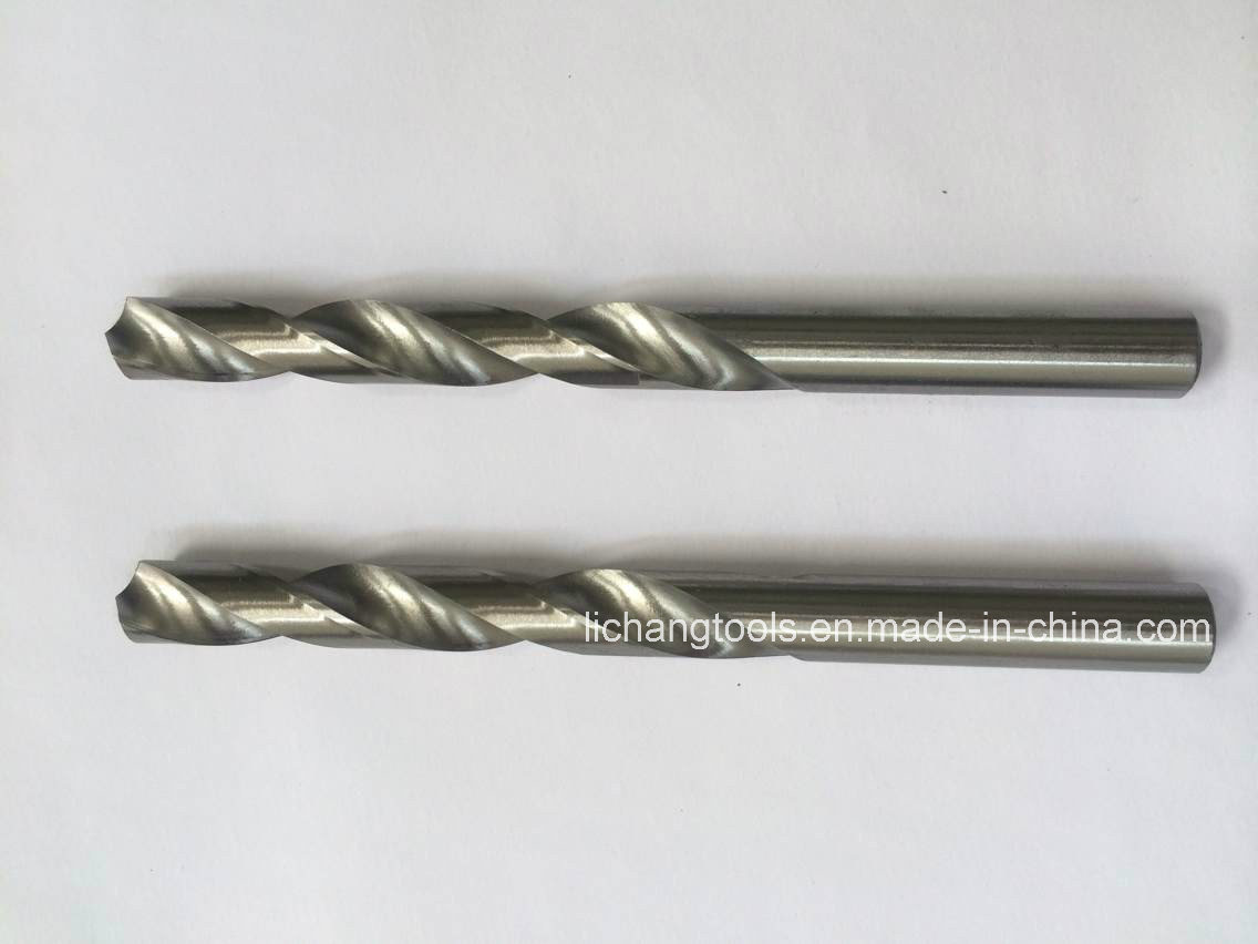 Power Tools of DIN338 HSS Drill Bit, with Roll Forged Edge Ground White Finish