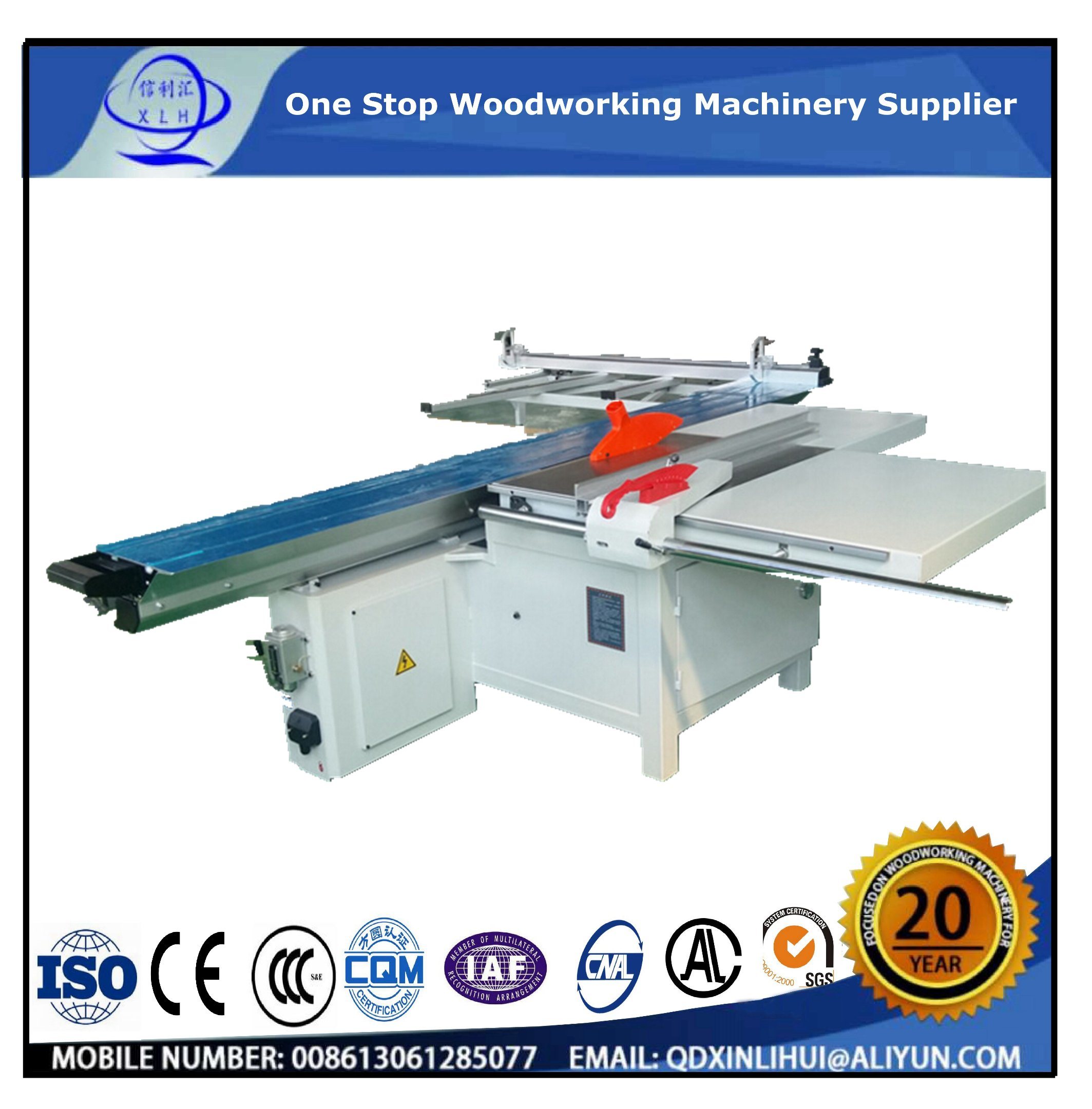 Working Length 2800mm Hot Sell Sliding Table Saw Factory Direct Supply