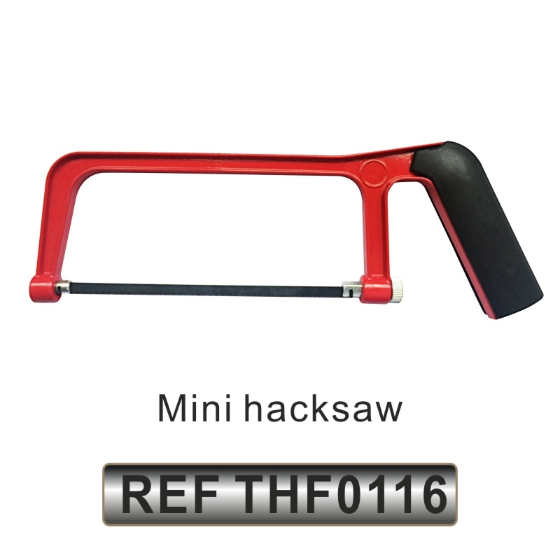 Professional Supplier Hand Tools Cutter Hacksaw Frame Mini Hacksaw (THF0116)