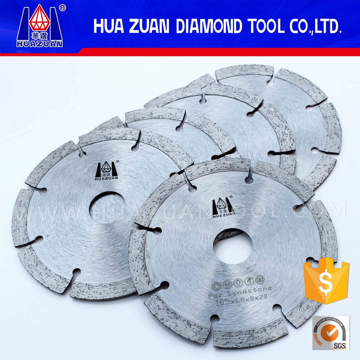 Huazuan Diamond Segmented Granite Circular Saw Blade