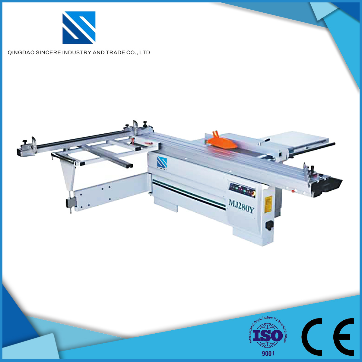 Woodworking High Precision Sliding Table Panel Saw