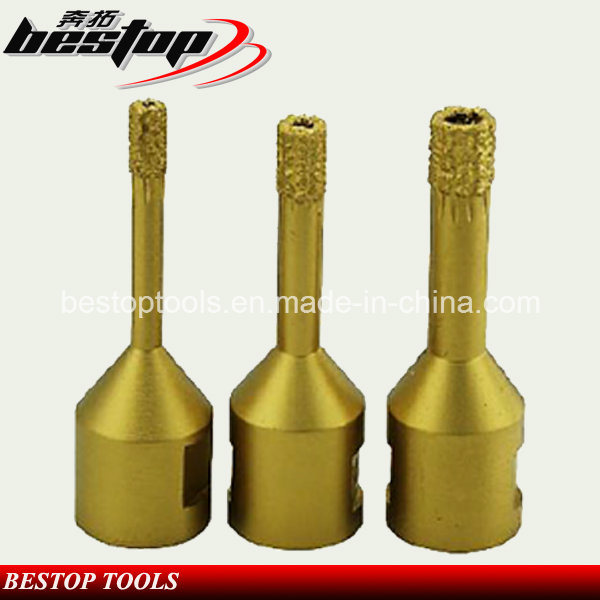 Vacuum Brazed Mini Core Bits for High Speed Angle Grinder