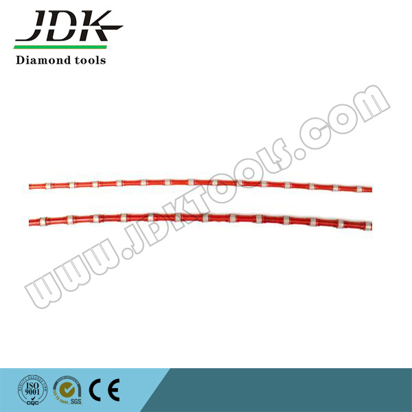 Plastic Injection Diamond Wire Saw for Marble Squaring