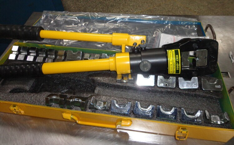 Construction Battery Crimper Hydraulic Crimping Swaging Tool