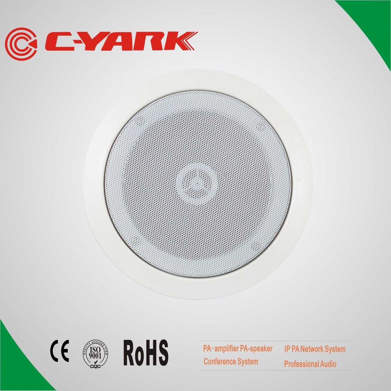 C-Yark China Supplier Constant Voltage Ceiling Speaker