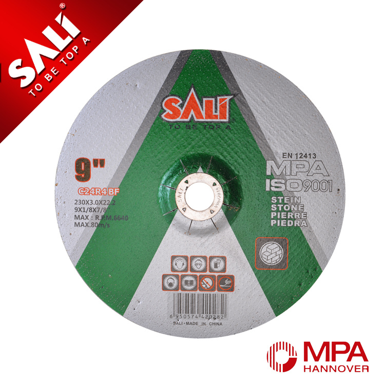 Sali T42/T27 3-6mm Silicon Carbide 100X6X16mm Stone Grinding Wheel