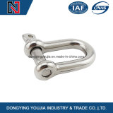 Stainless Steel Drop Forged Screw Pin Anchor Shackle for Rigging