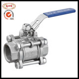 Stainless Steel Thead Ball Valve 3PC Q11f-16p (1/2