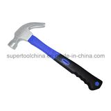 Quality Drop Forged Steel Claw Hammer with Fibreglass Handle