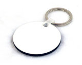 Single Sided Printable Round MDF Keychains for Sale