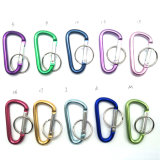 Quick Release Aluminum Hook for Keychain Carabiner Camping Spring Snap Clip (HS108)