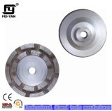Segmented Cup Wheel with Aluminum Base