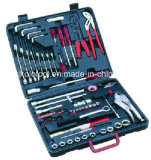 100PC Automative Hand Tool Set with 1/4'' 3/8'' Socket Set & Spanner Set