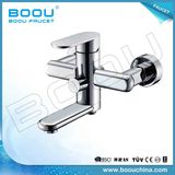 Wall Mounted Sinhle Handle Zinc Chrome Fashion Bathtub Mixer