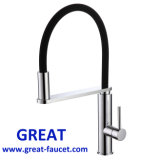Universal Kitchen Faucet with Silicon Pipe in Different Colors