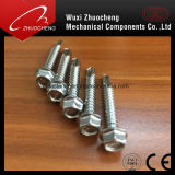 A2 A4 Stainless Steel Hex Head Flange Self Drilling Screw Machine