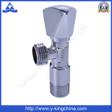 Manual Chromed Plated Brass Angle Valve for Washing Machine (YD-5009)